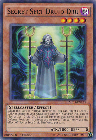 Secret Sect Druid Dru [MP14-EN133] Common | Dragon's Lair Comics and Fantasy Houston TX