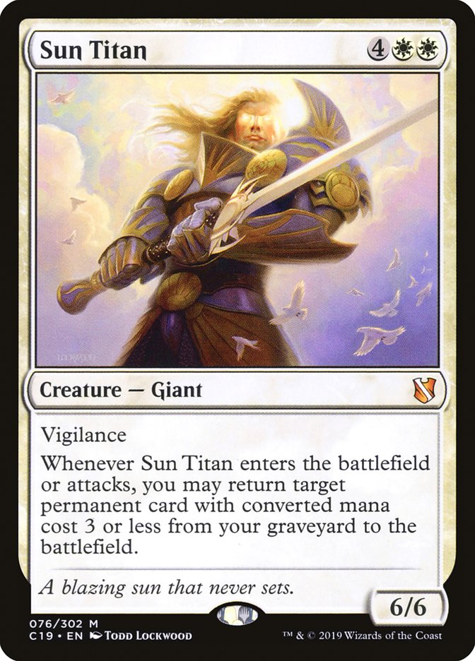 Sun Titan [Commander 2019] | Dragon's Lair Comics and Fantasy Houston TX