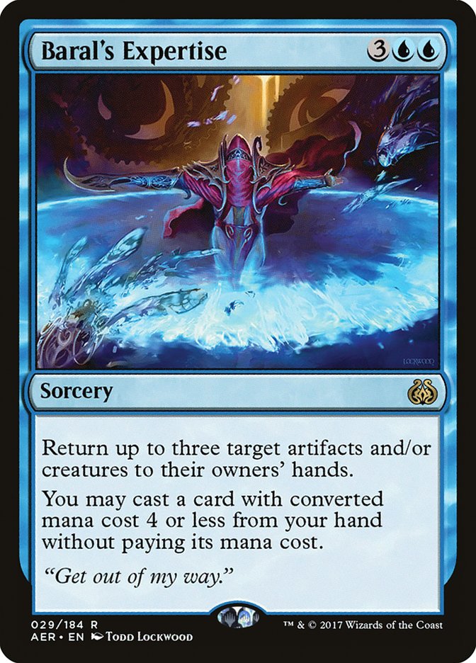 Baral's Expertise [Aether Revolt] | Dragon's Lair Comics and Fantasy Houston TX