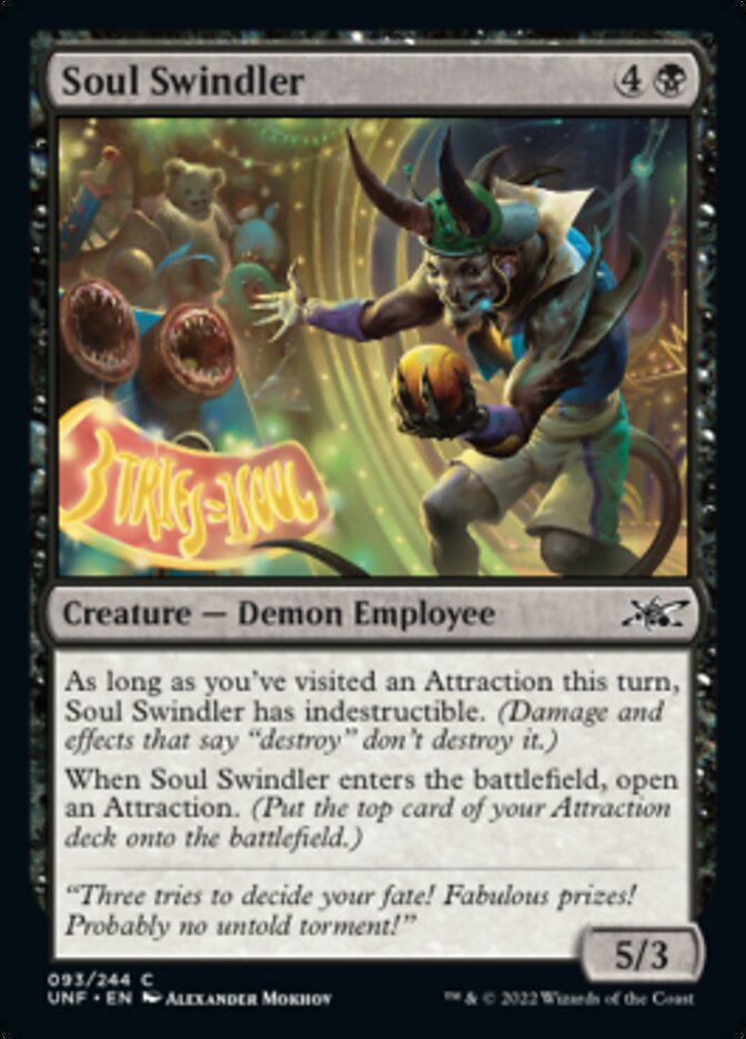 Soul Swindler [Unfinity] | Dragon's Lair Comics and Fantasy Houston TX