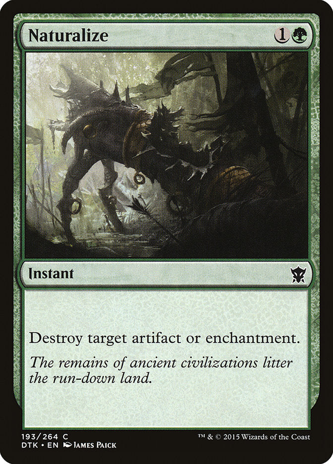 Naturalize [Dragons of Tarkir] | Dragon's Lair Comics and Fantasy Houston TX