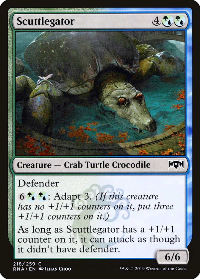 Scuttlegator [Ravnica Allegiance] | Dragon's Lair Comics and Fantasy Houston TX