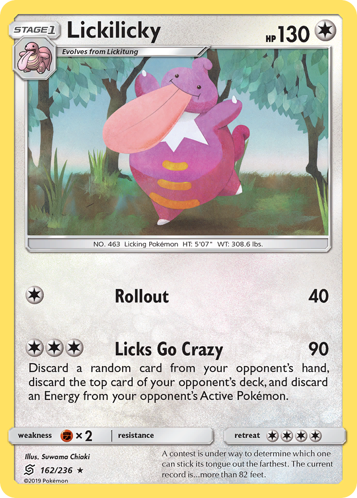 Lickilicky (162/236) [Sun & Moon: Unified Minds] | Dragon's Lair Comics and Fantasy Houston TX
