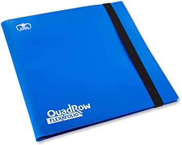 Ultimate Guard 24-Pocket QuadRow FlexxFolio 480 Blue | Dragon's Lair Comics and Fantasy Houston TX