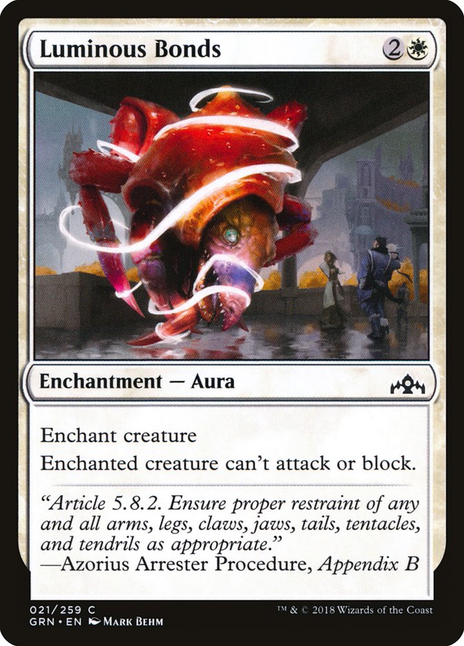 Luminous Bonds [Guilds of Ravnica] | Dragon's Lair Comics and Fantasy Houston TX