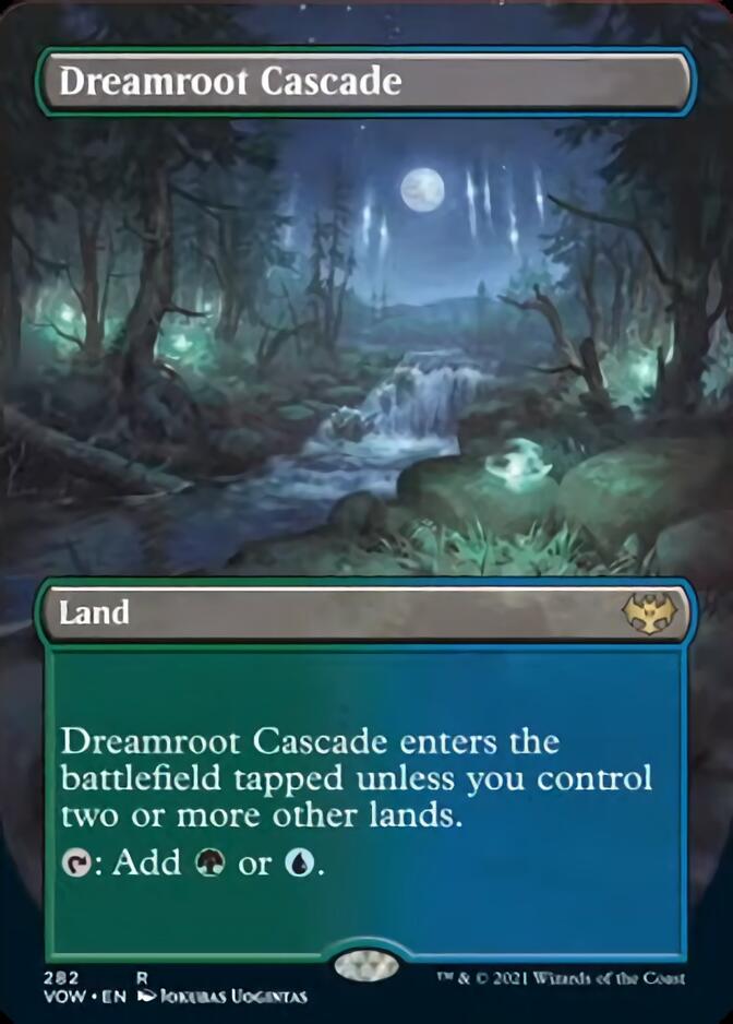 Dreamroot Cascade (Borderless Alternate Art) [Innistrad: Crimson Vow] | Dragon's Lair Comics and Fantasy Houston TX
