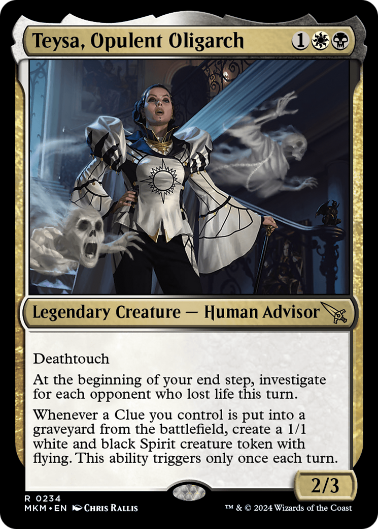 Teysa, Opulent Oligarch [Murders at Karlov Manor] | Dragon's Lair Comics and Fantasy Houston TX