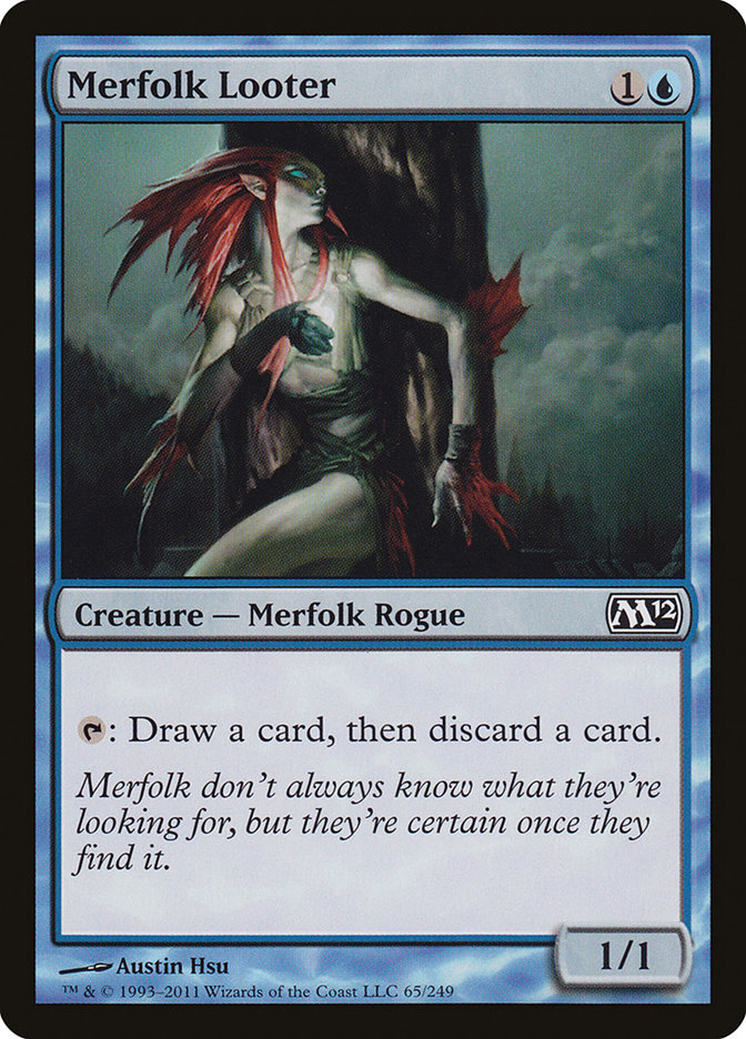 Merfolk Looter [Magic 2012] | Dragon's Lair Comics and Fantasy Houston TX