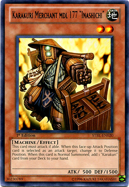 Karakuri Merchant mdl 177 Inashichi [STBL-EN020] Rare | Dragon's Lair Comics and Fantasy Houston TX