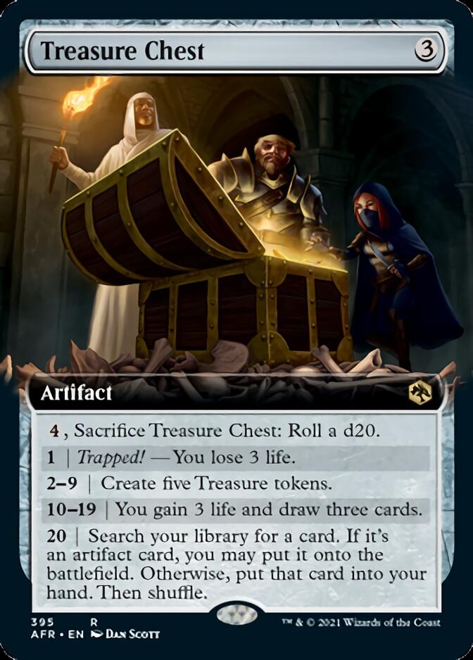 Treasure Chest (Extended Art) [Dungeons & Dragons: Adventures in the Forgotten Realms] | Dragon's Lair Comics and Fantasy Houston TX