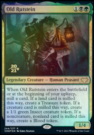 Old Rutstein [Innistrad: Crimson Vow Prerelease Promos] | Dragon's Lair Comics and Fantasy Houston TX