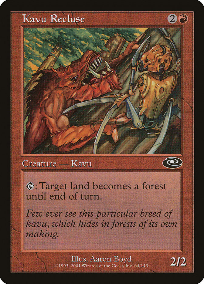 Kavu Recluse [Planeshift] | Dragon's Lair Comics and Fantasy Houston TX