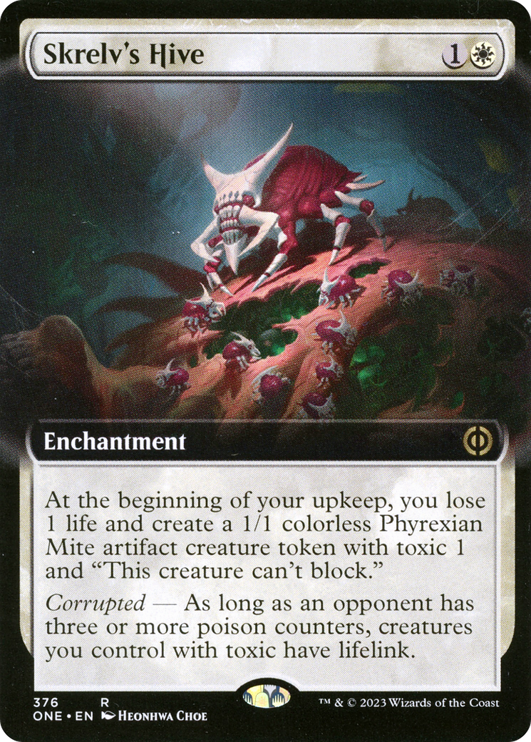 Skrelv's Hive (Extended Art) [Phyrexia: All Will Be One] | Dragon's Lair Comics and Fantasy Houston TX