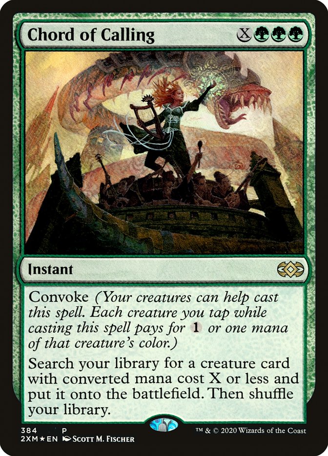 Chord of Calling [Double Masters Promos] | Dragon's Lair Comics and Fantasy Houston TX