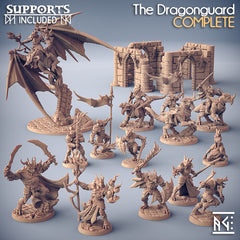 Dragon's Lair Printed Mini: The Dragonguard Set | Odin's Place