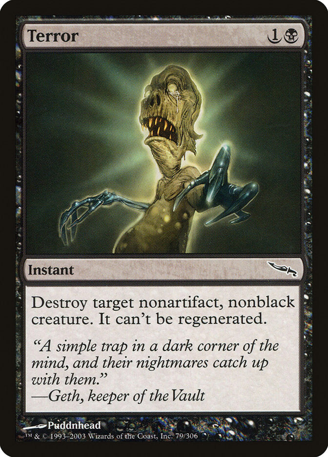 Terror [Mirrodin] | Dragon's Lair Comics and Fantasy Houston TX