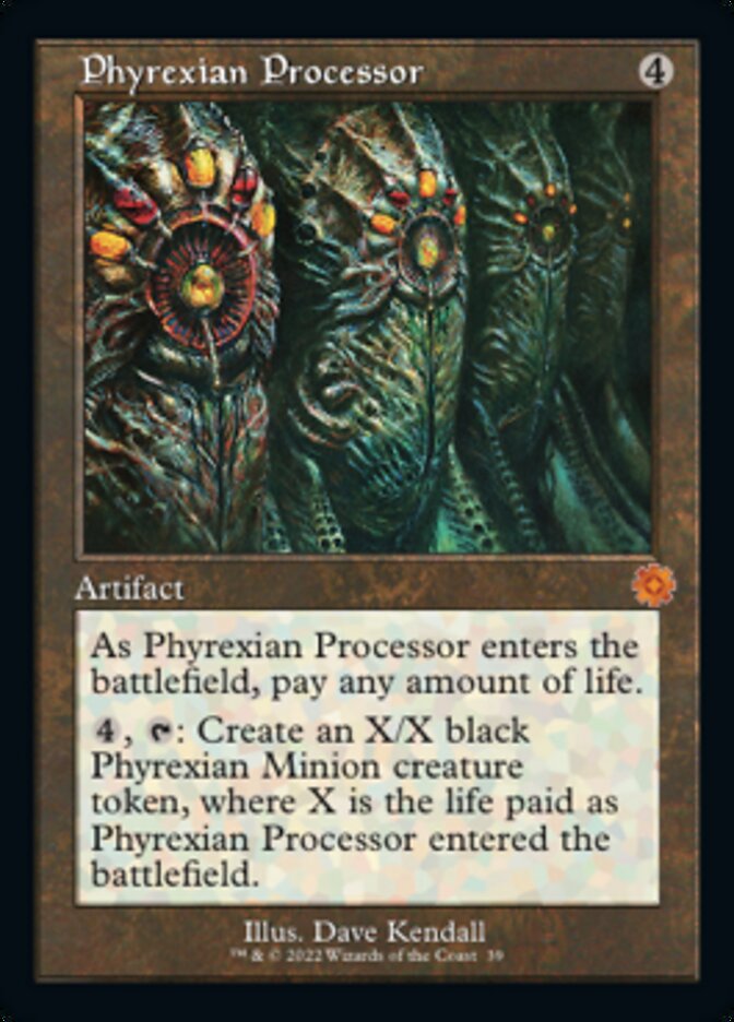 Phyrexian Processor (Retro) [The Brothers' War Retro Artifacts] | Dragon's Lair Comics and Fantasy Houston TX