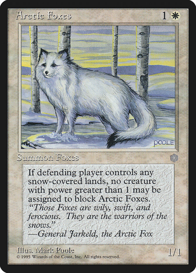 Arctic Foxes [Ice Age] | Dragon's Lair Comics and Fantasy Houston TX