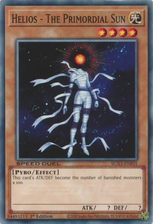 Helios - The Primordial Sun [SGX3-ENF01] Common | Dragon's Lair Comics and Fantasy Houston TX