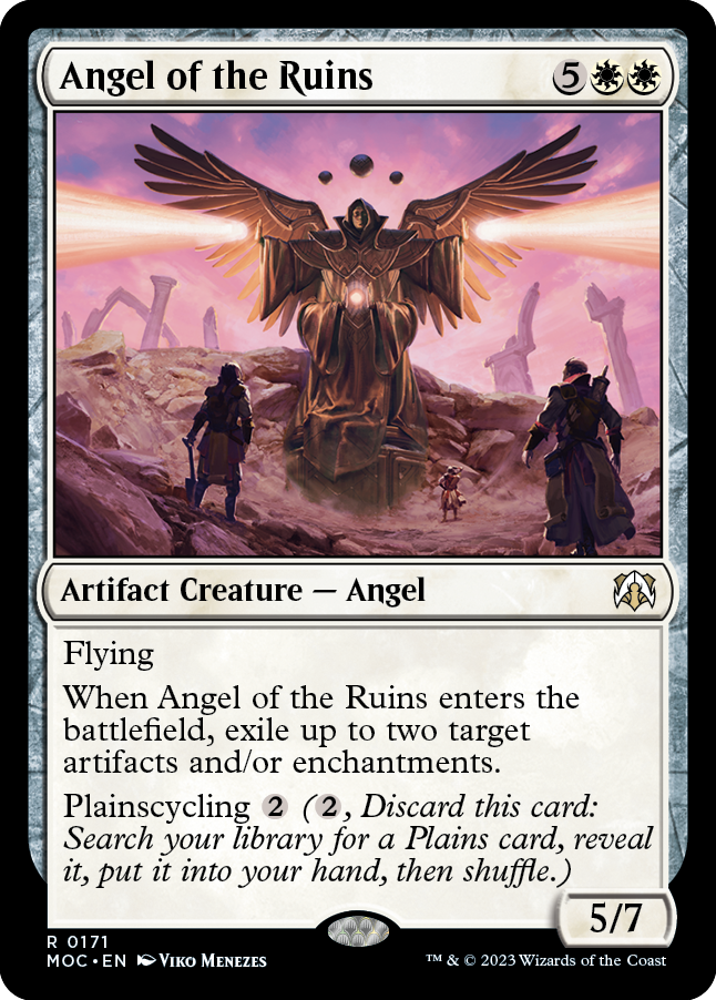 Angel of the Ruins [March of the Machine Commander] | Dragon's Lair Comics and Fantasy Houston TX