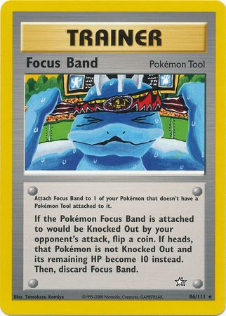 Focus Band (86/111) [Neo Genesis Unlimited] | Dragon's Lair Comics and Fantasy Houston TX