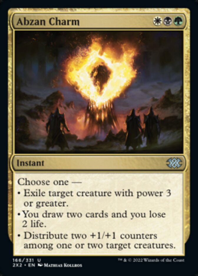 Abzan Charm [Double Masters 2022] | Dragon's Lair Comics and Fantasy Houston TX