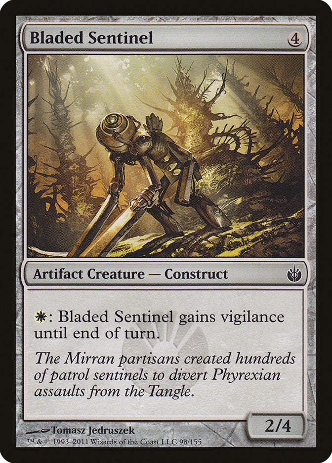 Bladed Sentinel [Mirrodin Besieged] | Dragon's Lair Comics and Fantasy Houston TX