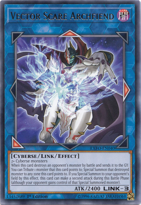 Vector Scare Archfiend [EXFO-EN040] Rare | Dragon's Lair Comics and Fantasy Houston TX