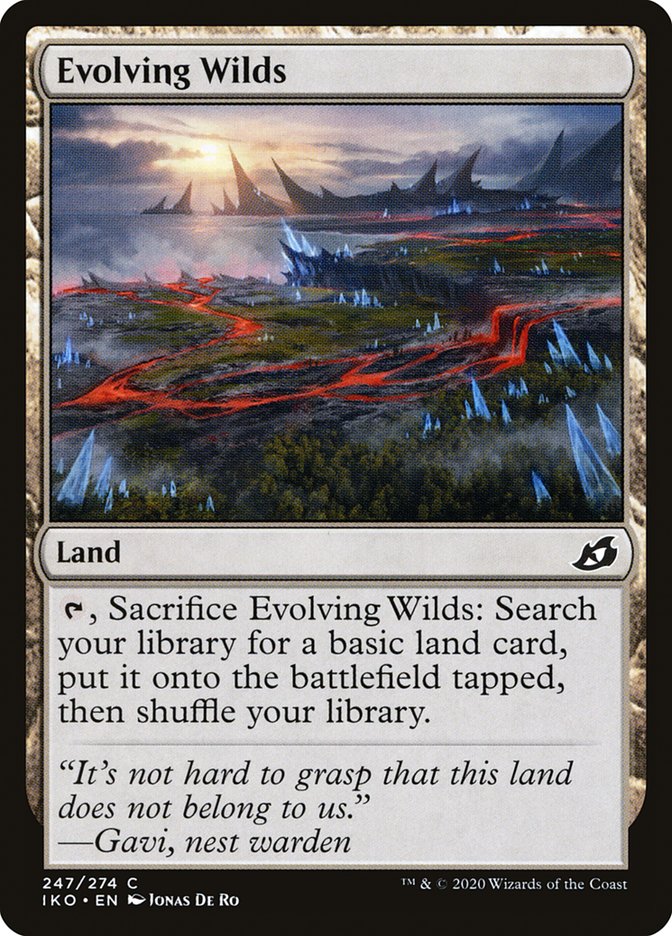 Evolving Wilds [Ikoria: Lair of Behemoths] | Dragon's Lair Comics and Fantasy Houston TX