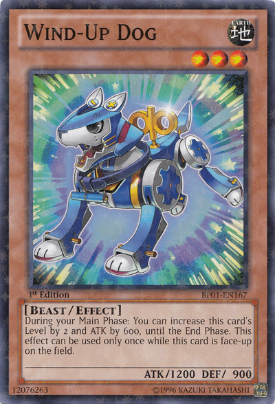 Wind-Up Dog [BP01-EN167] Starfoil Rare | Dragon's Lair Comics and Fantasy Houston TX