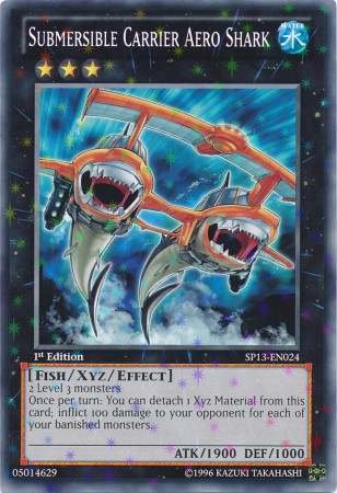 Submersible Carrier Aero Shark [SP13-EN024] Starfoil Rare | Dragon's Lair Comics and Fantasy Houston TX