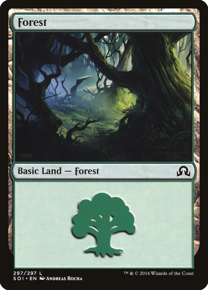Forest (297) [Shadows over Innistrad] | Dragon's Lair Comics and Fantasy Houston TX