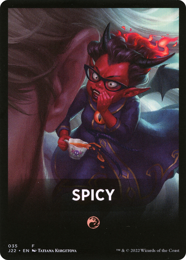 Spicy Theme Card [Jumpstart 2022 Front Cards] | Dragon's Lair Comics and Fantasy Houston TX