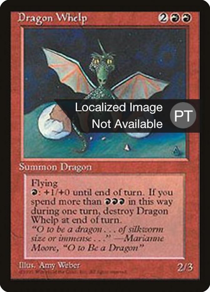 Dragon Whelp [Fourth Edition (Foreign Black Border)] | Dragon's Lair Comics and Fantasy Houston TX