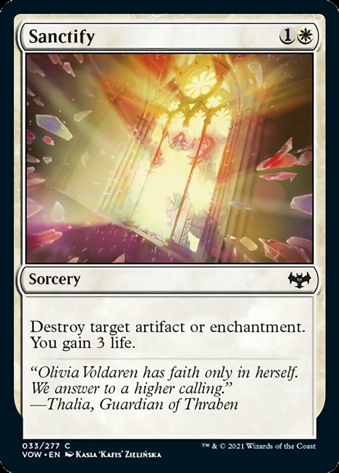 Sanctify [Innistrad: Crimson Vow] | Dragon's Lair Comics and Fantasy Houston TX