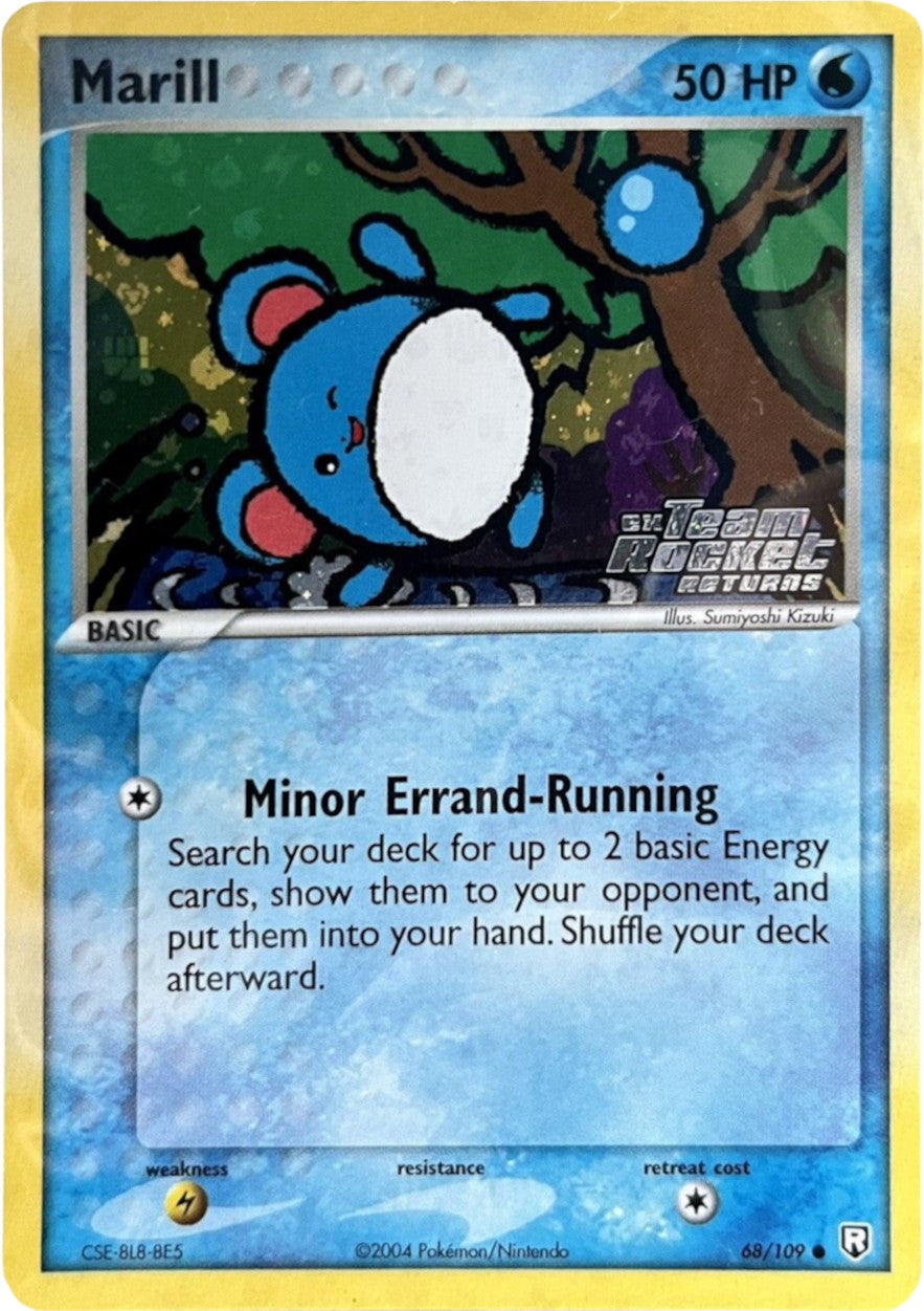 Marill (68/109) (Stamped) [EX: Team Rocket Returns] | Dragon's Lair Comics and Fantasy Houston TX
