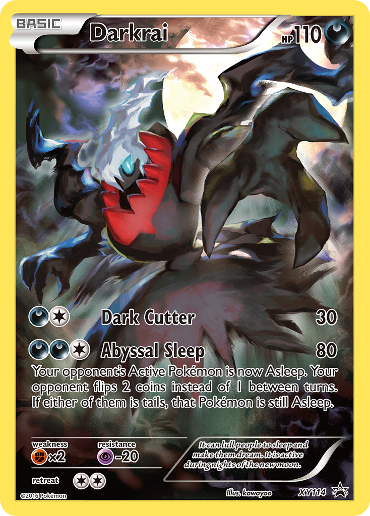 Darkrai (XY114) [XY: Black Star Promos] | Dragon's Lair Comics and Fantasy Houston TX