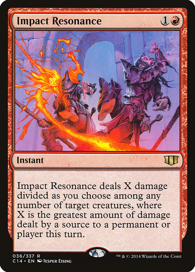 Impact Resonance [Commander 2014] | Dragon's Lair Comics and Fantasy Houston TX