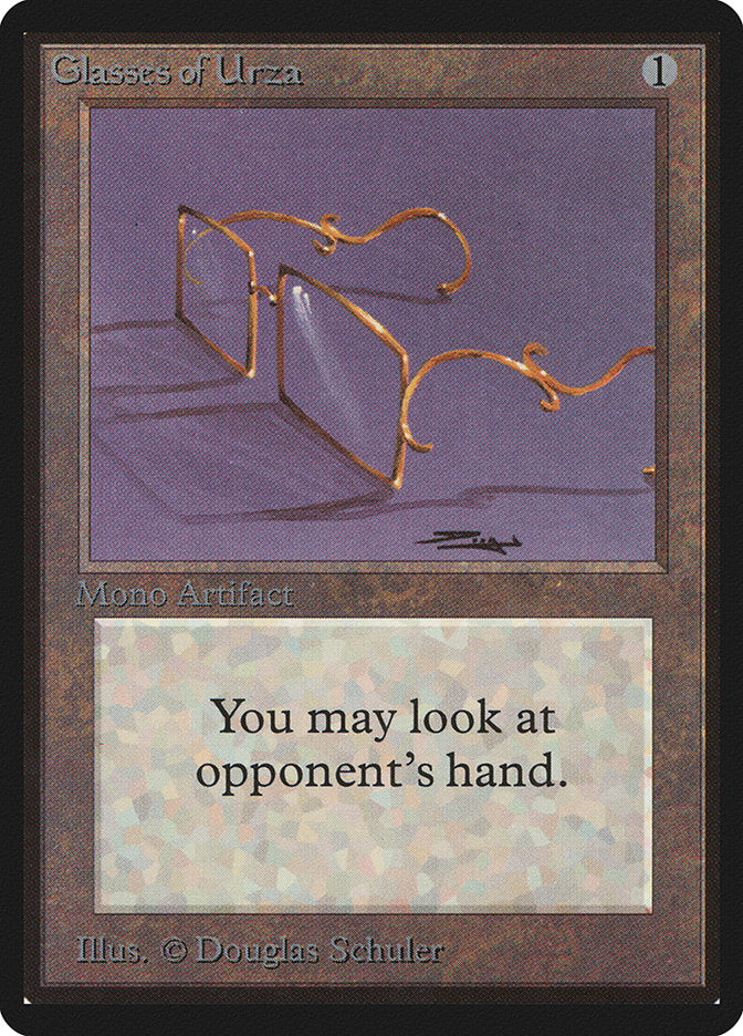 Glasses of Urza [Beta Edition] | Dragon's Lair Comics and Fantasy Houston TX