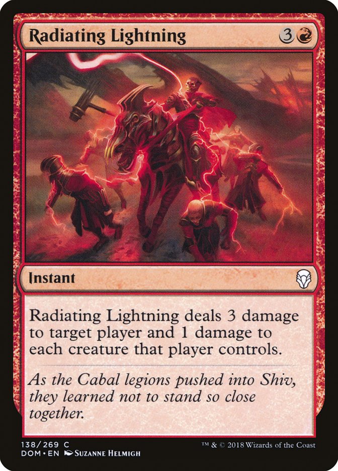 Radiating Lightning [Dominaria] | Dragon's Lair Comics and Fantasy Houston TX