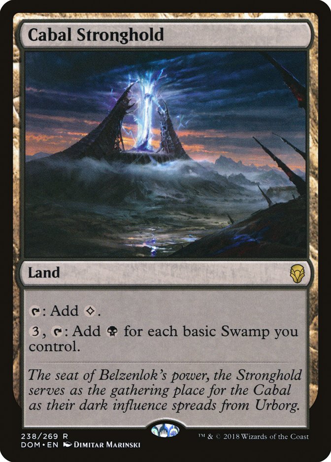 Cabal Stronghold [Dominaria] | Dragon's Lair Comics and Fantasy Houston TX