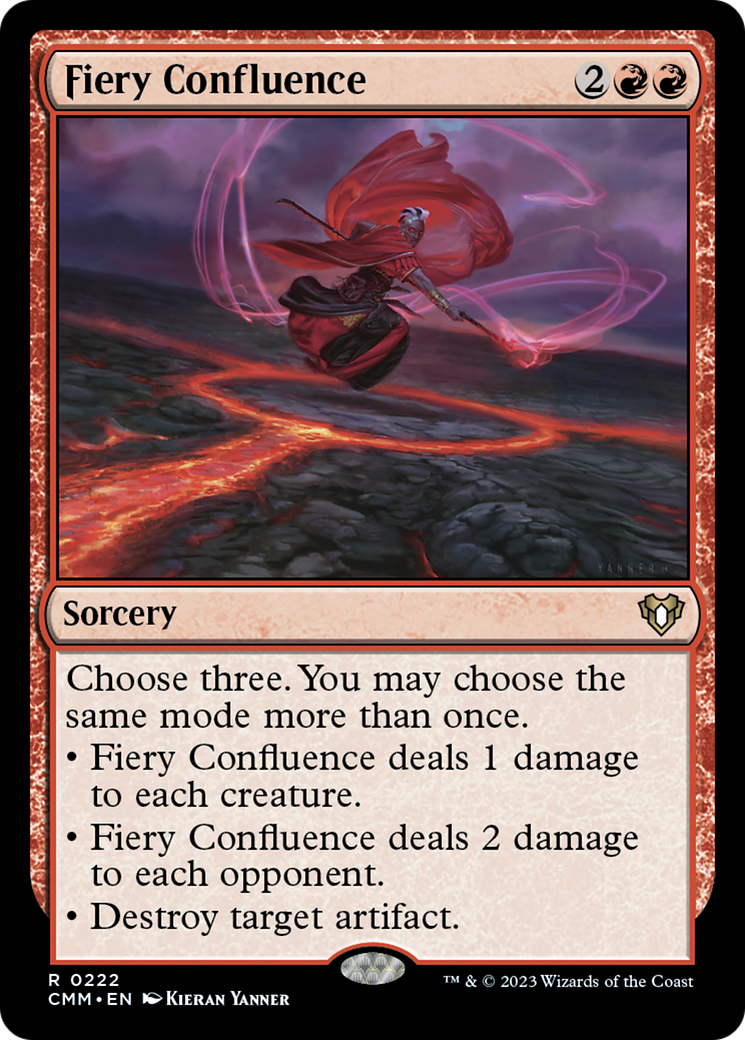 Fiery Confluence [Commander Masters] | Dragon's Lair Comics and Fantasy Houston TX