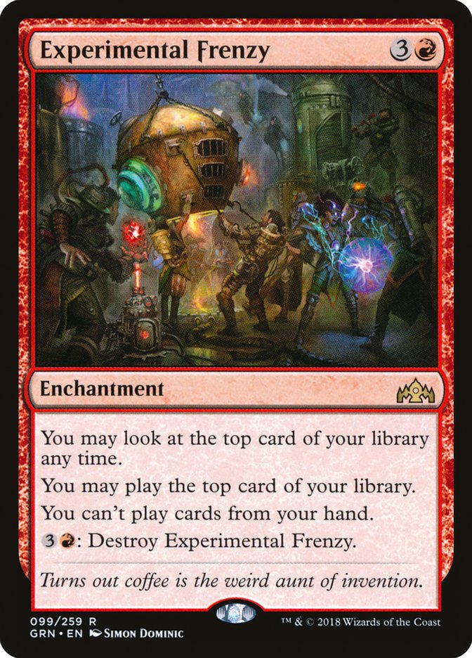 Experimental Frenzy [Guilds of Ravnica] | Dragon's Lair Comics and Fantasy Houston TX