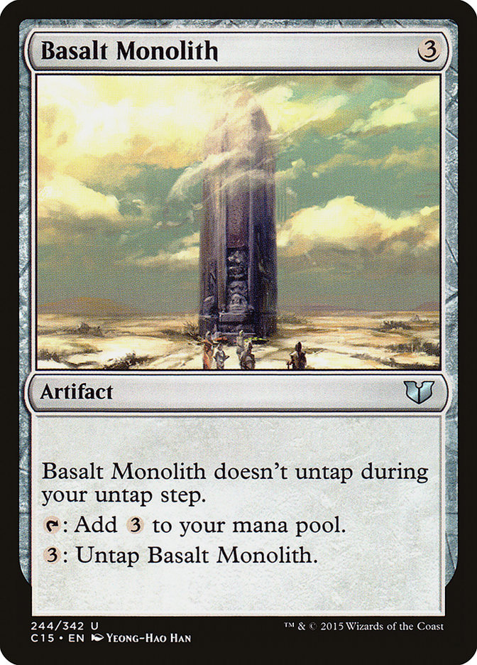 Basalt Monolith [Commander 2015] | Dragon's Lair Comics and Fantasy Houston TX