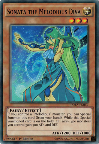 Sonata the Melodious Diva [DUEA-EN015] Common | Dragon's Lair Comics and Fantasy Houston TX