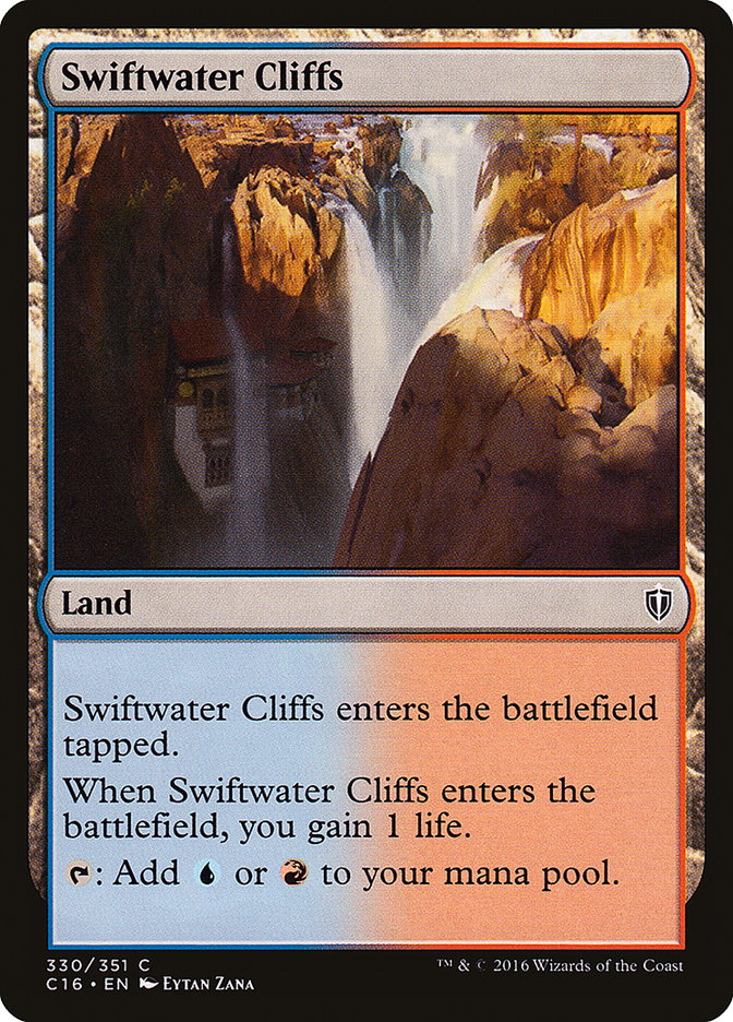 Swiftwater Cliffs [Commander 2016] | Dragon's Lair Comics and Fantasy Houston TX