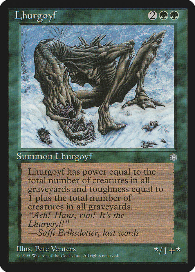 Lhurgoyf [Ice Age] | Dragon's Lair Comics and Fantasy Houston TX