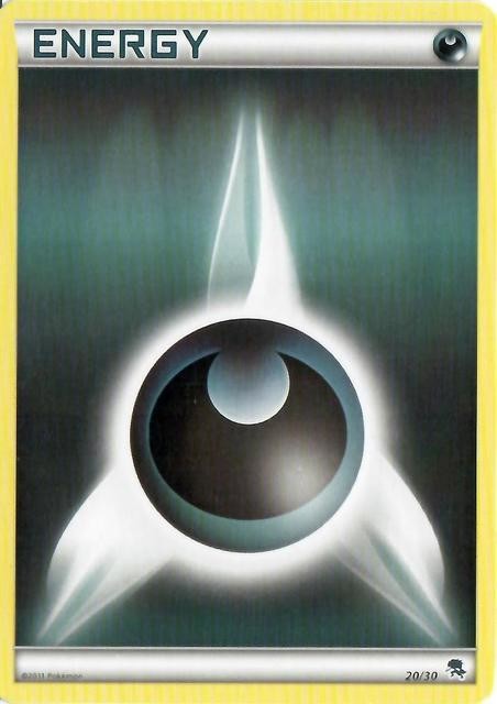 Darkness Energy (20/30) [Black & White: Trainer Kit - Zoroark] | Dragon's Lair Comics and Fantasy Houston TX