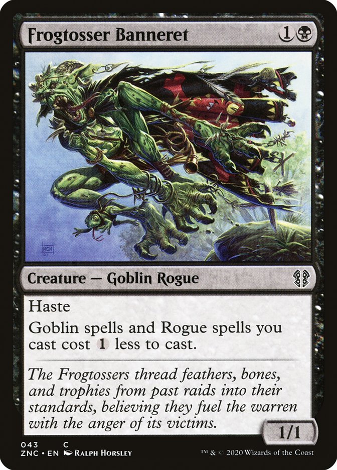 Frogtosser Banneret [Zendikar Rising Commander] | Dragon's Lair Comics and Fantasy Houston TX