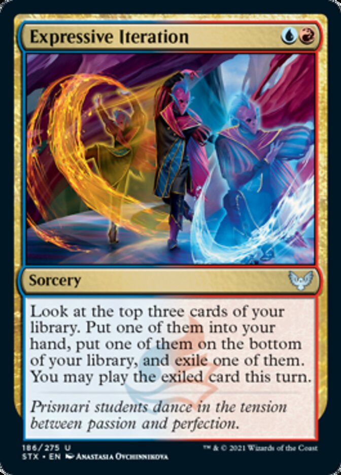 Expressive Iteration [Strixhaven: School of Mages] | Dragon's Lair Comics and Fantasy Houston TX